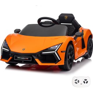 Lamborghini Revuelto - Elektrische Kinderauto - 12V - 1 tot 5 jaar - Oranje