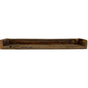 Wandplank - gerecycled hout - houten wandplank - by Mooss - breedte 90 cm