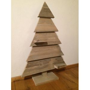 Steigerhout kerstboom DIY