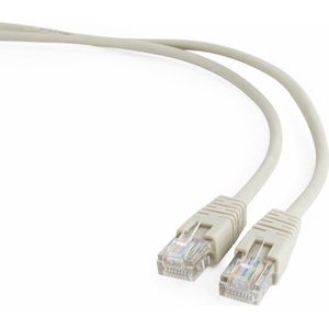 Cablexpert Netwerkkabel/Internetkabel 5 meter CAT5E UTP RJ45 - Grijs