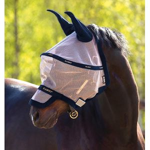 Horseware Vliegenmasker Horseware Rambo Plus Zilver-blauw