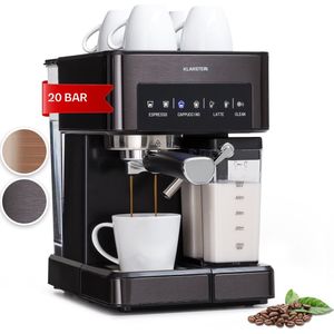 Arabica Comfort espressomachine 1350 watt 20 bar 1,8 liter touch control