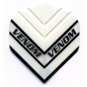 Ruthless Venom Transparant White - Dart Flights