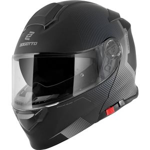 Bogotto H271 Wayke Zwart Grijs Systeemhelm - Maat L - Helm