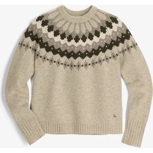 Royal Robbins Rockcraft Wool Crew - Trui - Dames - Merinowol - Beige - Maat L