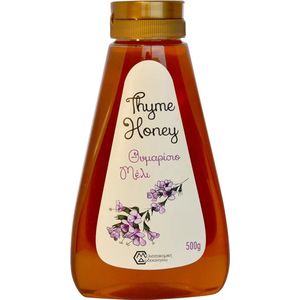 Melissokomiki Dodecanesse Squeeze THYME Honey 500g | Tijm Honing Lekker en Gezond in handige knijpfles