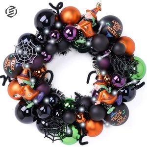 Equivera Herfstkrans - Kerstkrans - Herfstdecoratie - Halloween - Deurkrans - Wanddecoratie