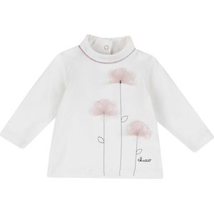 Chicco Babykleding meisjes/baby T-Shirt met lange mouwen Met Knoop sluiting. baby Maat 62