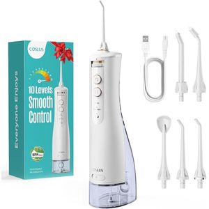 Draagbare Water Flosser met 4 Modi - Oplaadbare Mondelinge Irrigator voor dieptereiniging van Tanden en Braces