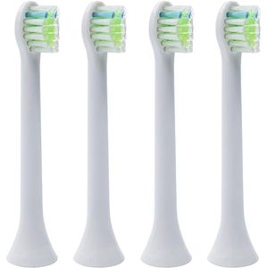 Cuhostki Verpakking Van 4 Premium Tandenborstelopzet - Voor Elektrische Tandenborstel - Gumcare Functie - Wit - Philips