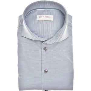 John Miller - Tailored Fit - Overhemd - Blauw