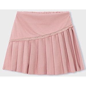 Mayoral winter rok meisjes - roze - gebreid - geplooid