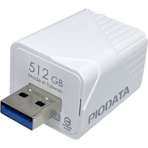 Back-up foto's en video terwijl je telefoon oplaadt iXflash CUBE 512GB USB-A PioData