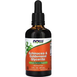 Echinacea & Goldenseal Glycerite, Alcoholvrij, 59 ml