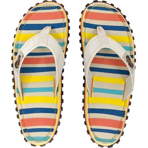 Gumbies Teenslippers | Unisex | Beach Chair | Rood/ Blauw/Geel/Wit | Maat 42