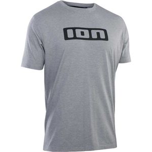 Ion Logo Dr T-shirt Met Korte Mouwen Grijs XL Man