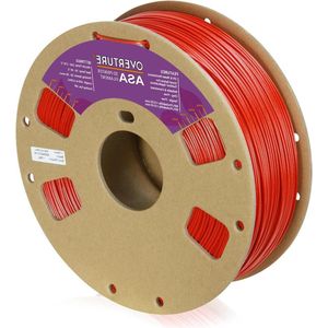 1.75mm 1kg Spool (2.2lbs) 3D Printer Filament - Premium Anti-UV ASA Filament - Outdoor Functional Parts - Diamond Red