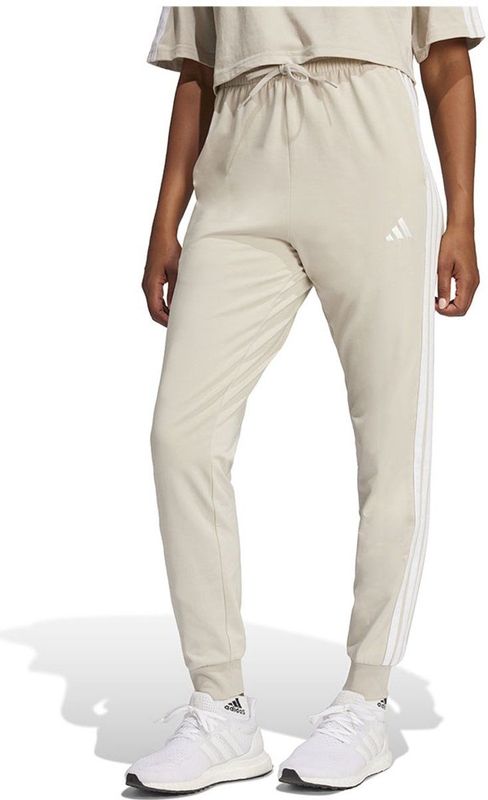 Adidas - Essentials 3 Stripes - Joggingbroek - Zwart - Normale Pasvorm