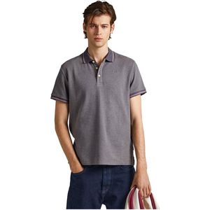 Pepe Jeans Lisson Polo Met Korte Mouwen Grijs 2XL Man