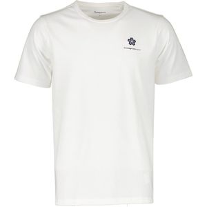 Knowledge Cotton T-shirt - Modern Fit - Wit - L