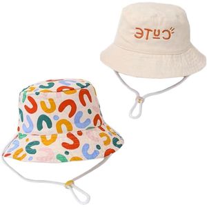 Vissershoed zomerzonneklep en zonwering voor baby's Meerkleurig 1CM