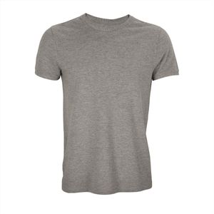Neoblu Unisex Cotton Piqué T-Shirt Loris NB3775 - Gray Melange - M