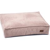 Designed by Lotte hondenkussen Ribbed Roze 70 x 55 cm - Hond