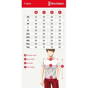 Workman Poloshirt Outfitters + borstzakje - 1221 wit - Maat M