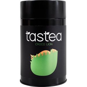 tastea Croco Lion - Kinderthee - Vruchtenthee met appel en druiven voor kids - Losse thee- 100 gram