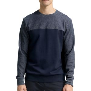 Tom Tailor - Sweater - Heren - XXL - Blauw - Katoen - 1048634