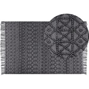 ALUCRA - Modern vloerkleed - Zwart - 200 x 300 cm - Wol
