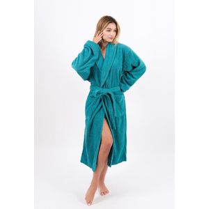 Lubna Home Badjas XXL -%100 Zachte Katoen- XXL- UNISEX - GROEN