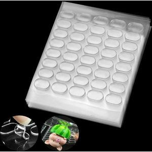 800 stuks Dubbelzijdige Zelfklevende Dots 8mm Rond Transparante Zelfklevende Sticker Verwijderbare Dots Kleine Dubbelzijdige Heldere Stickers voor Ballon Festival Decoratie DIY