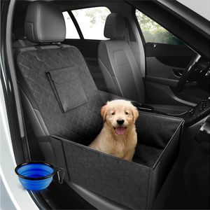 Autodeken voor honden met transportzakken - Bescherming autostoel tegen vuil - Hoge zijkanten - Antislip waterdicht wasbaar - Hondenkleed - Kofferbakbeschermer