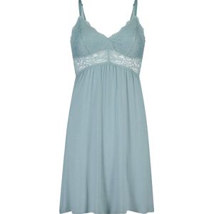 Hunkemöller Dames Nachtmode Slipdress Vera - Groen - maat 2XL