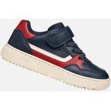 GEOX - Theleven - Sneakers - Marineblauw/Rood
