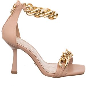 Rinascimento - ZLN 0895 - Sandalen - Naakt/Roze Poeder - Kantoor Elegant