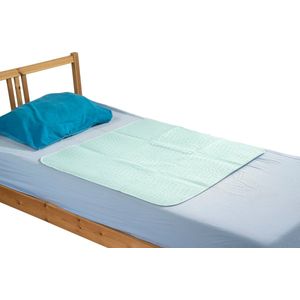 Wasbare bed onderlegger 85x90 cm - Duurzaam en milieubewust - Incontinentie bedonderlegger - Matrasbeschermer