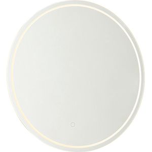 QAZQA sebas - Moderne LED Dimbare Spiegel verlichting met Dimmer voor binnen voor badkamer - 1 lichts - D 3 cm - Transparant -