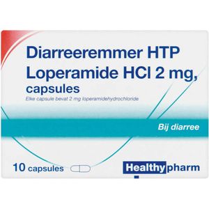 Healthypharm Diarreeremmer HTP Loperamide HCI 2mg - 3 x 10 capsules