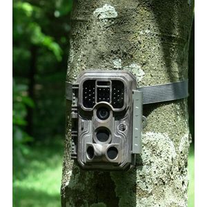 Equivera Wildcamera voor Buiten - Wildcamera met Nachtzicht - WiFi - Hoge Resolutie - Waterdicht - Wild Camera - Premium