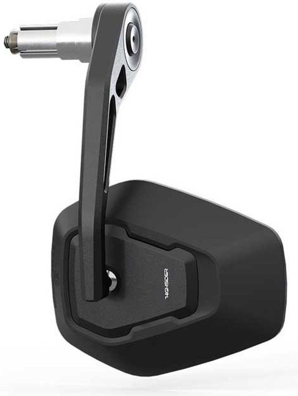 HIGHSIDER - ESAGANO-RS EVO - Stuureindspiegel - Matzwart - Aluminium