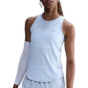 Nike - Tempo - Hardlooptanktop - Blauw - Dri-FIT Technologie, 100% Polyester