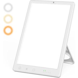 Equivera Lichttherapie Lamp - Lichttherapie Lamp - Daglichtlamp - LED Lichttherapie - Lichttherapie - Daglichtsimulatie - Simulatie van Daglicht - Meer Energie