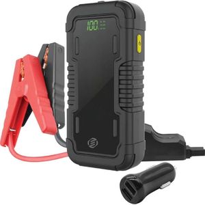 Equivera Jumpstarter voor Auto - Accu Booster - Acculader voor Auto - Starthulp voor Auto - Acculader - Auto Acculader - Accu Booster voor Auto - Nooit meer zonder lege accu!
