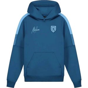 Malelions sport transfer hoodie in de kleur marine.
