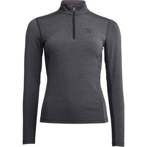 Kingsland KLAleece Dames Trainingsshirt - maat L - charcoal melange