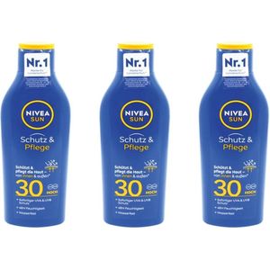 Nivea | 3 x SUN Zonnebrandmelk SPF 30 | 250 ml | Protect & Hydrate