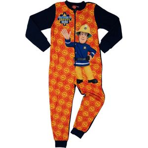 Brandweerman Sam onesie - jumpsuit / pyjama / huispak - maat 122/128