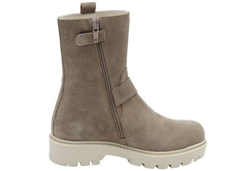 Twins - Heleen Hery - Enkellaarsje - Camel - Suede